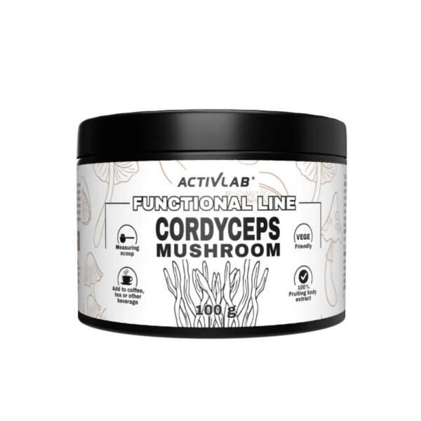 Adaptogeny Activlab Cordyceps Mushroom 100g