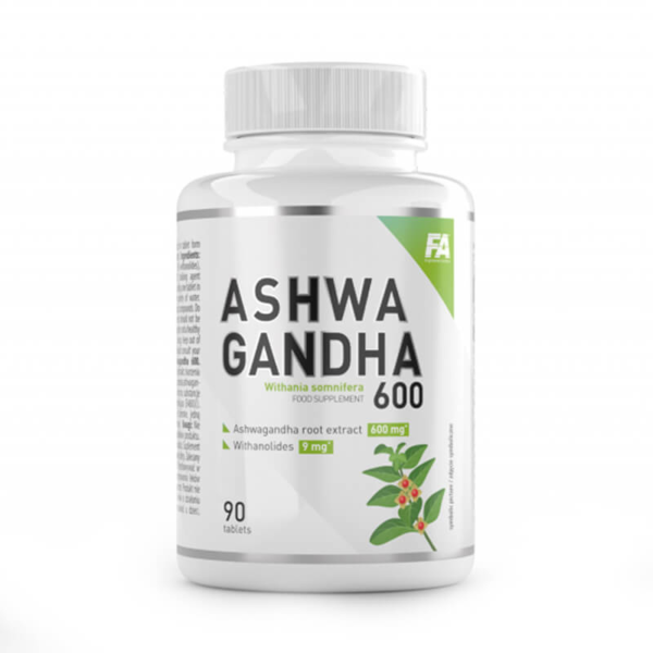 Adaptogeny Ashwagandha Fitness Authority Wellness Line Ashwagandha 600 90 tabs